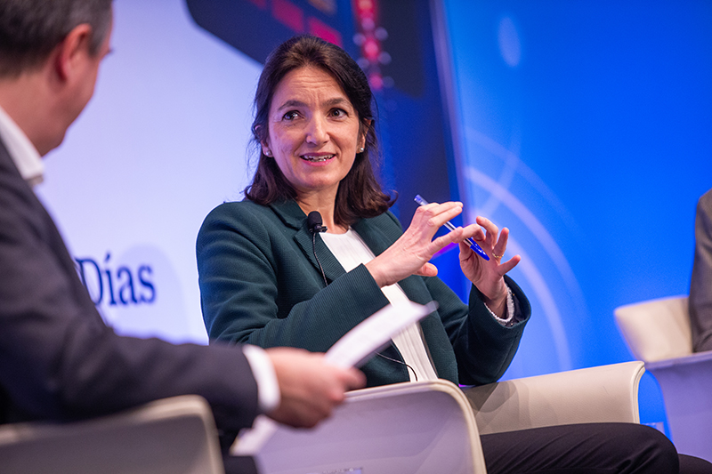 Ana Fernández, responsable de la Unidad de Nuevos Productos y Servicios, dentro de la División de Innovación Financiera del Banco de España.