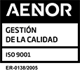Certificada AENOR ISO 9001